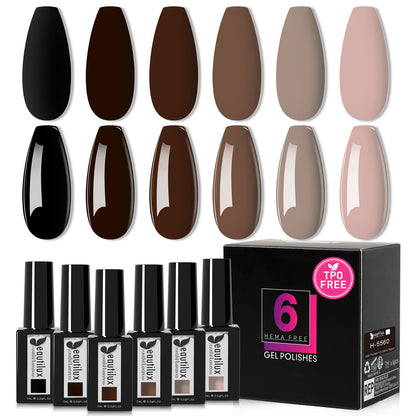 Beautilux Gél Lakk Szett 6x7ml