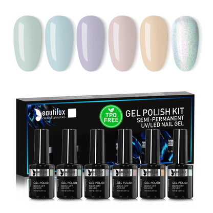 Beautilux Gél Lakk Szett 6x10ml