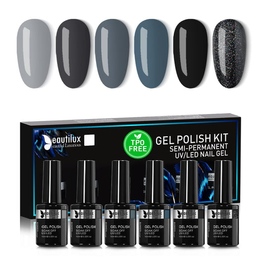 Beautilux Gél Lakk Szett 6x10ml