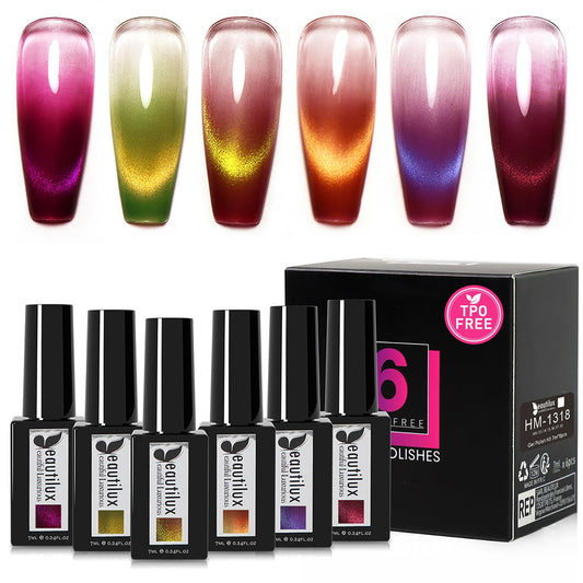 Beautilux Gél Lakk Szett 6x7ml