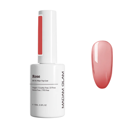 Madam Glam Rose BB No Wipe Top Coat 15ml
