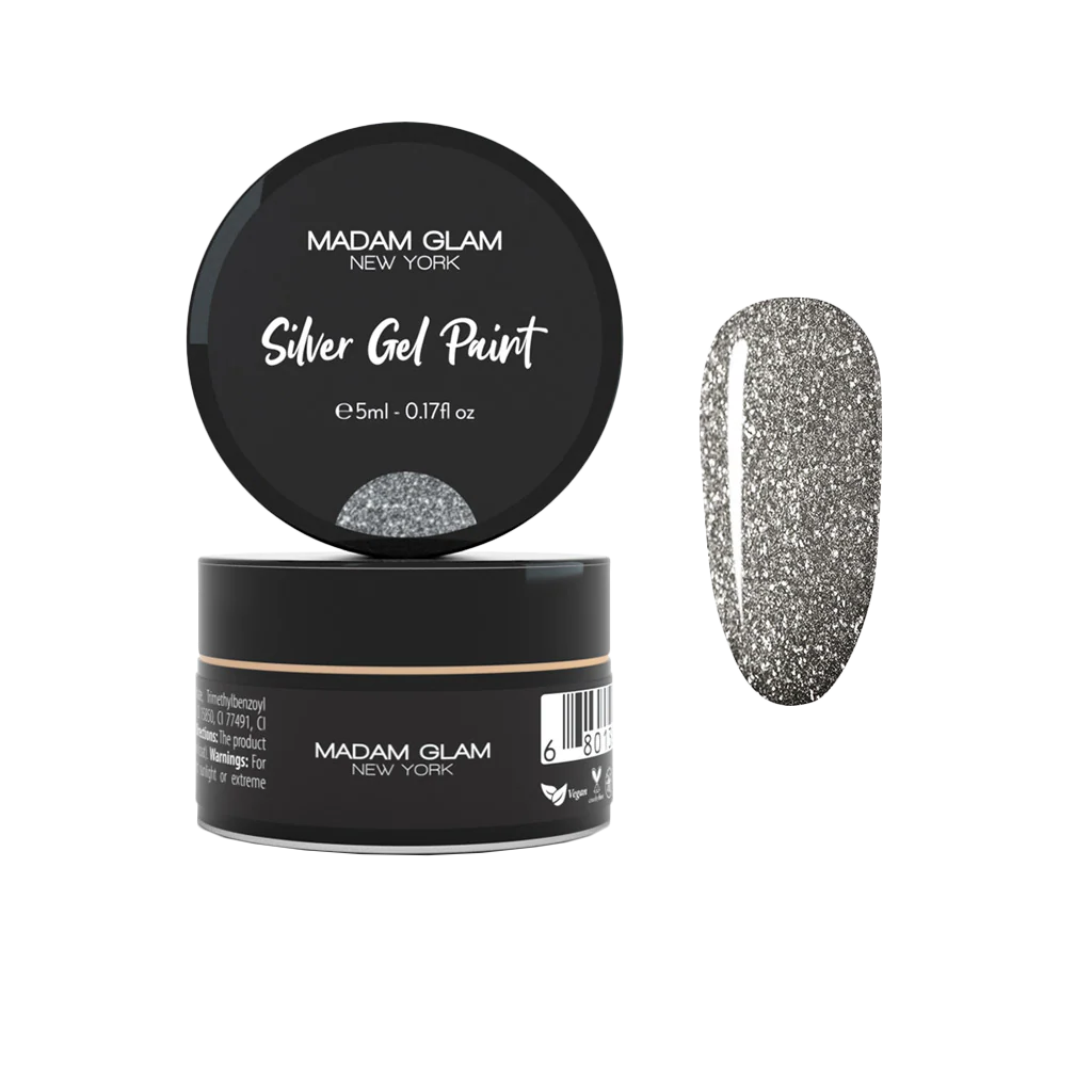 Madam Glam Ezüst Gélfesték 5g