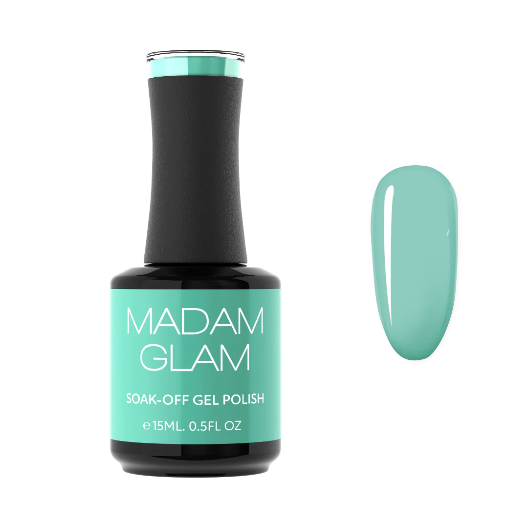 Madam Glam Gél Lakk - Muted Mint 15ml