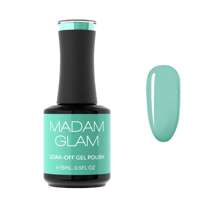 Madam Glam Gél Lakk - Muted Mint 15ml