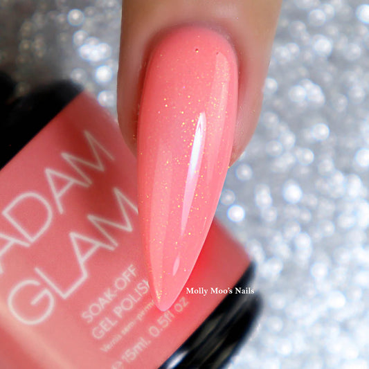 Madam Glam Gél Lakk- Strawberry Milk 15ml
