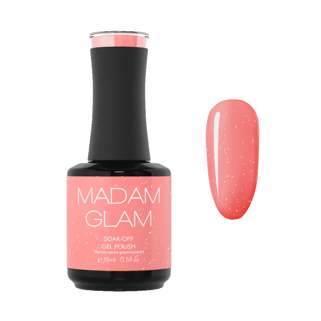 Madam Glam Gél Lakk- Strawberry Milk 15ml