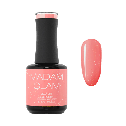 Madam Glam Gél Lakk- Strawberry Milk 15ml