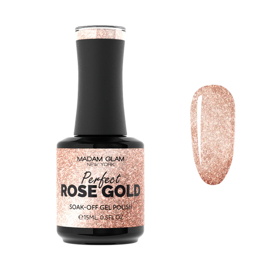 Madam Galm Gél Lakk- Perfect Rose Gold 15ml