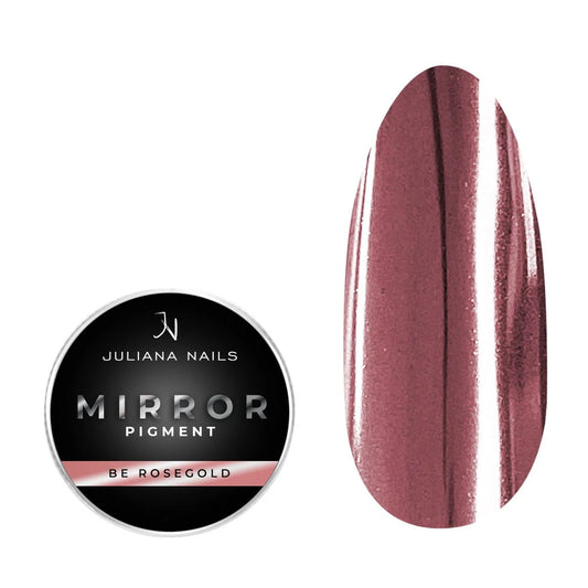 Juliana Nails Mirror Pigment – Be Rosegold