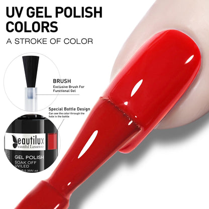 Beautilux Gél Lakk Szett 6x10ml