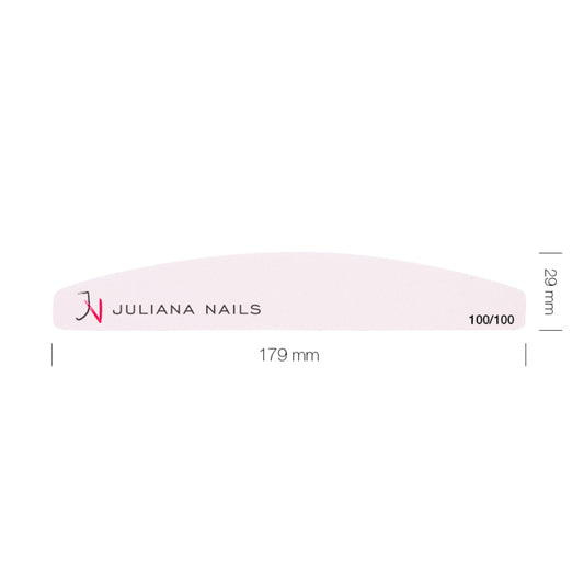 Juliana Nails Professzionális fehér félhold reszelő 100/100