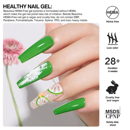 Beautilux Gél Lakk Szett 6x7ml